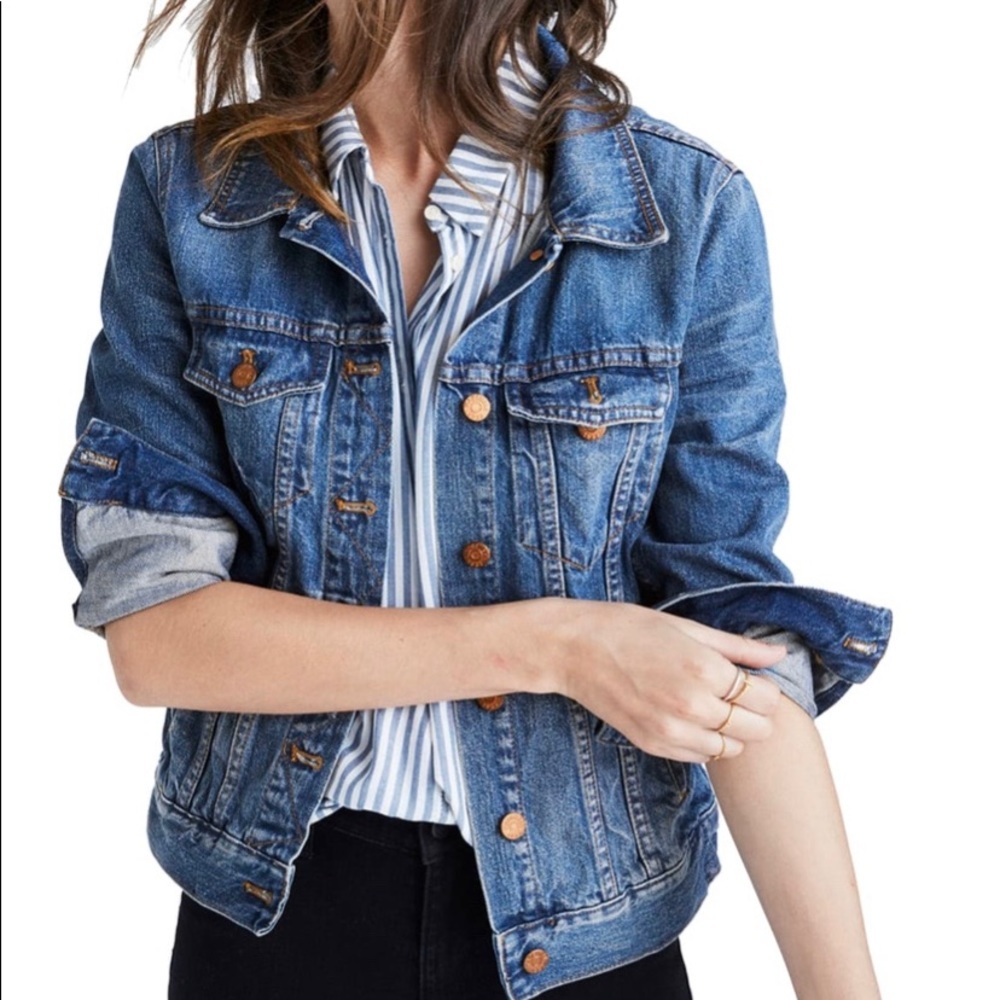 Madewell Classic Denim Jacket (will trade for XS)